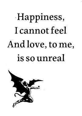 Black Sabbath Devil Text Art