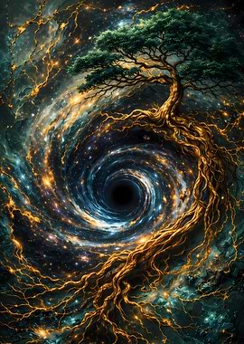 Cosmic Tree and Black Hole