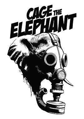 Cage the Elephant Gas Mask