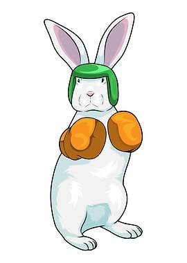 Rabbit Boxer Boxing gloves