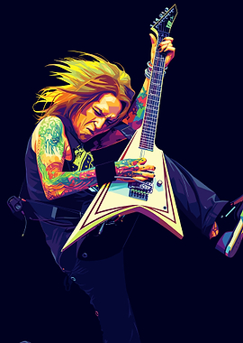 Rock Guitarist Randy Rhoads