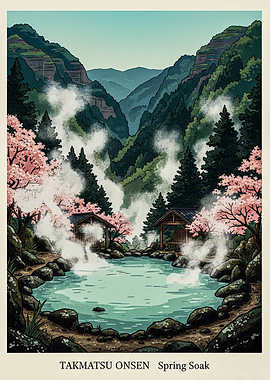 Takmatsu Onsen Spring Soak