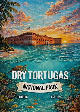 Dry Tortugas National Park Poster
