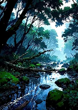 Enchanted Forest Stream