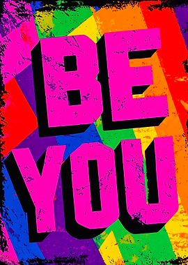 Vibrant Pop Art Be You