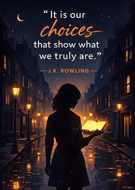 Inspirational Quote by J.K. Rowling