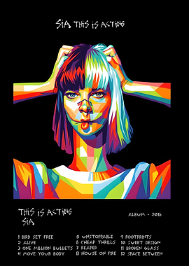 Sia This Is Acting Album Art