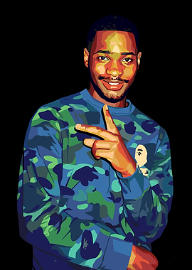 Dave Pop Art Portrait