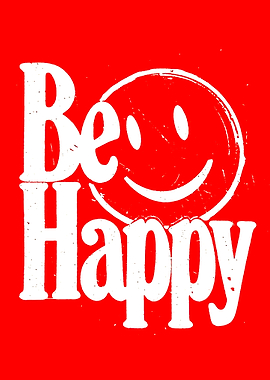 Be Happy Smiley Face