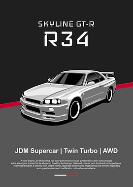Skyline GT-R R34