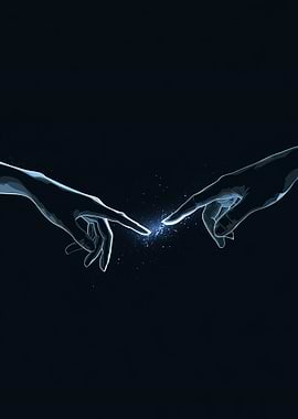 Creation of Adam Hands