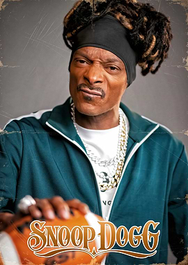 Snoop Dogg with Football