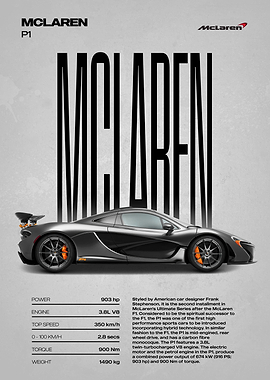 McLaren P1 Supercar