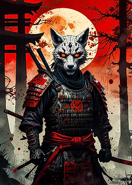 Samurai Fox Warrior