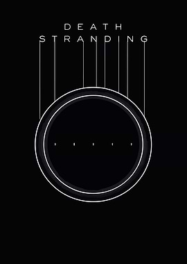 Death Stranding Minimalist Poster