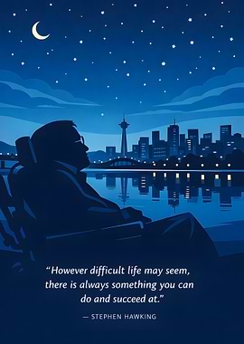 Stephen Hawking Inspirational Quote