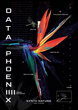 Data Phoenix 'Synth Nature' Floral