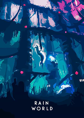 Rain World Game Art