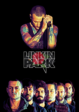 Linkin Park Band Portrait