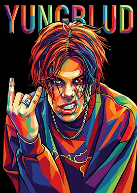 Yungblud Pop Art Portrait
