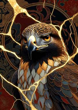Kintsugi Eagle