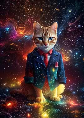 Cat in a Space Suit