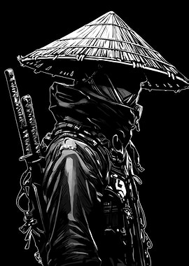 Samurai Warrior with Katana