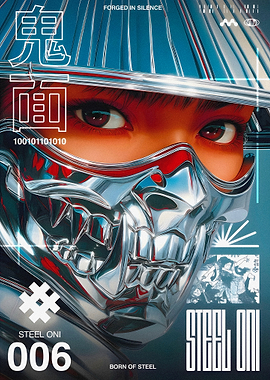 Steel Oni Mask