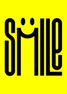 Smile Text Art
