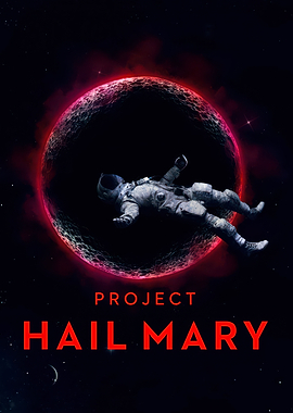 Project Hail Mary Astronaut Poster