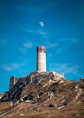 Ruins of the Castle in Olsztyn near Częstochowa