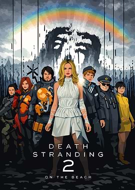 Death Stranding 2 On The Beach Poster