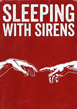Sleeping With Sirens hands poster