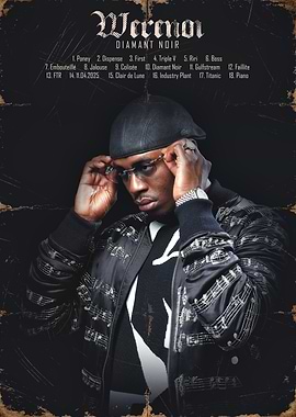 Werenoir Diamant Noir Album Cover