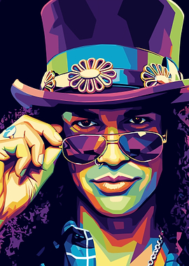Slash Pop Art Portrait