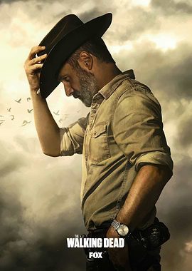 The Walking Dead Rick Grimes Poster