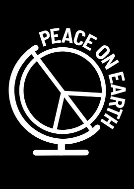 Peace on Earth Globe Symbol