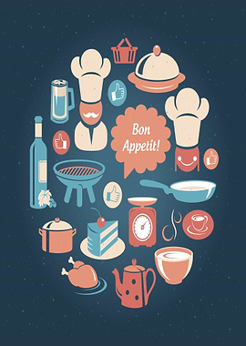 Food And Kitchen Collage