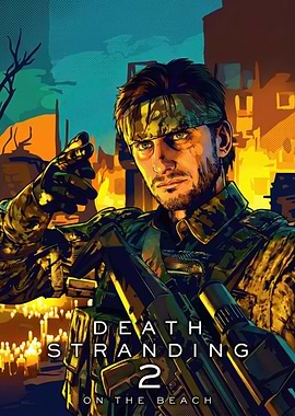 Neil Vana Death Stranding 2 On The Beach Poster