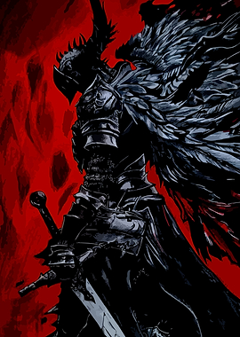 Dark Knight with Sword