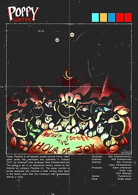 Poppy Playtime 'Hour of Joy' Poster