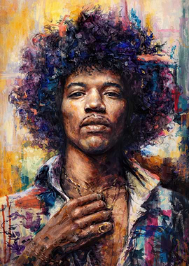 Jimi Hendrix Portrait