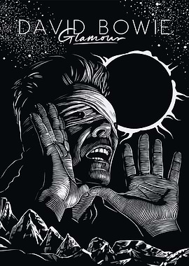 David Bowie Glamour Eclipse