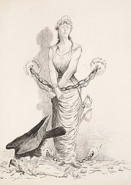 Allegory of Justice in Chains