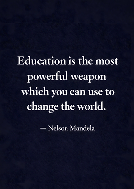 Nelson Mandela Education Quote