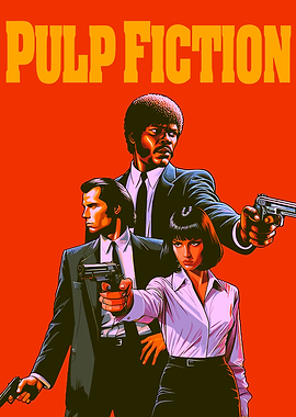 Pulp Fiction Movie Poster