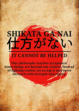 Shikata Ga Nai Japanese Philosophy
