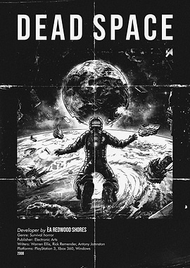 Dead Space Video Game Poster