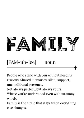 Family Definition Art