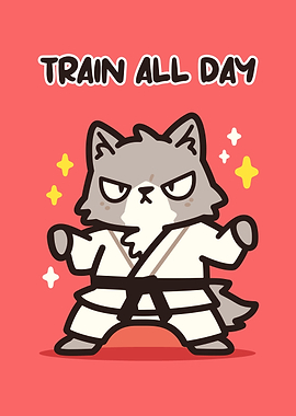 Karate Cat Training
